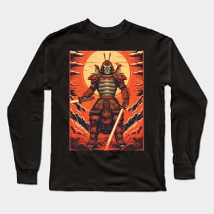 Japanese samurai movie poster Long Sleeve T-Shirt
